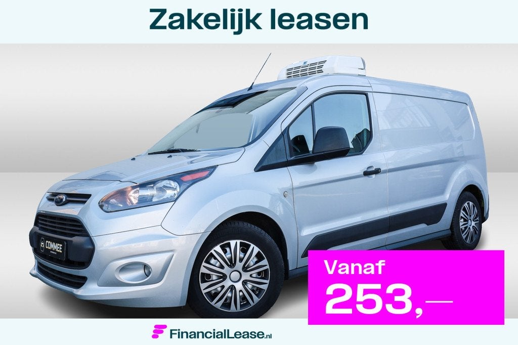 Ford Transit Connect 1.5 TDCI L2 Koelwagen 0 ThermoKing I, Voorwielaandrijving, Stof, Gebruikt, Zwart