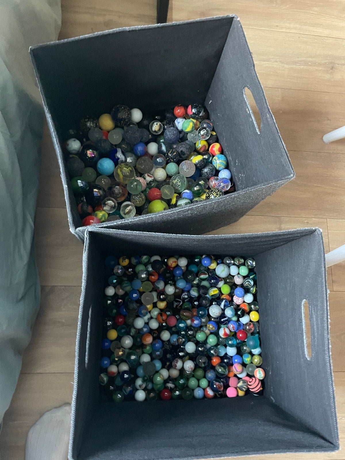 Hele Grote collectie knikkers, Ophalen of Verzenden, Gebruikt