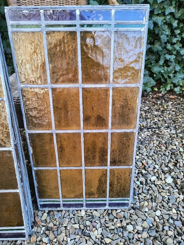 Glas in lood panelen, Doe-het-zelf en Verbouw, Ophalen, Minder dan 80 cm, Glas in lood, Minder dan 80 cm