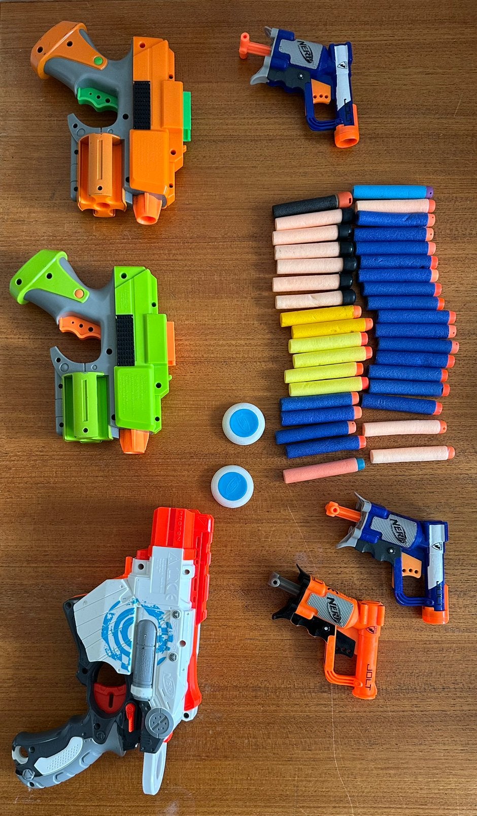 Nerf guns en darts, Kinderen en Baby's, Speelgoed | Buiten | Actiespeelgoed, Ophalen of Verzenden, Gebruikt