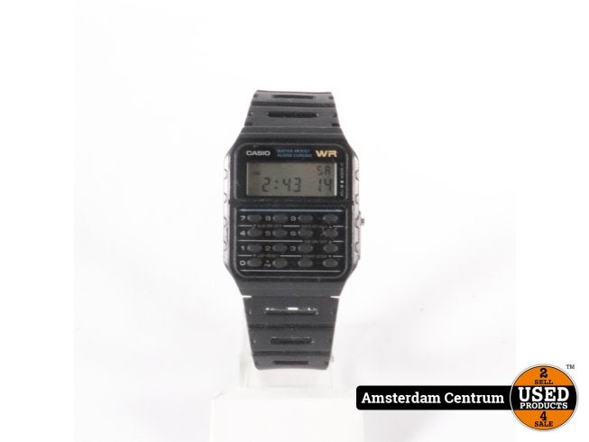 Casio CA-53W Calculator Watch - ZGAN, Casio, Zo goed als nieuw, Support@casio.com, 6-2, Hon-machi 1-chome
Shibuya-ku, Tokyo 151-8543
Japan