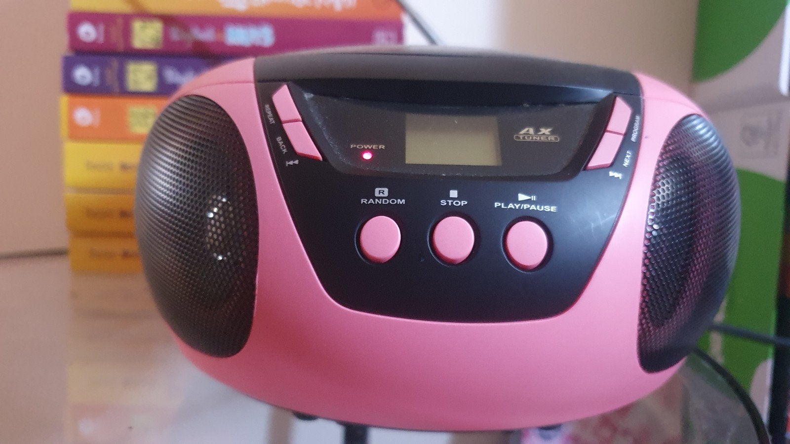 Roze Xiron draagbare CD-speler met radio, Ophalen of Verzenden, Zo goed als nieuw, Overige merken, Draagbaar