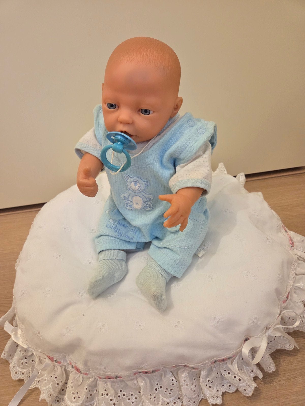 Premature Realistische Babypop, Ophalen of Verzenden, Zo goed als nieuw, Pop