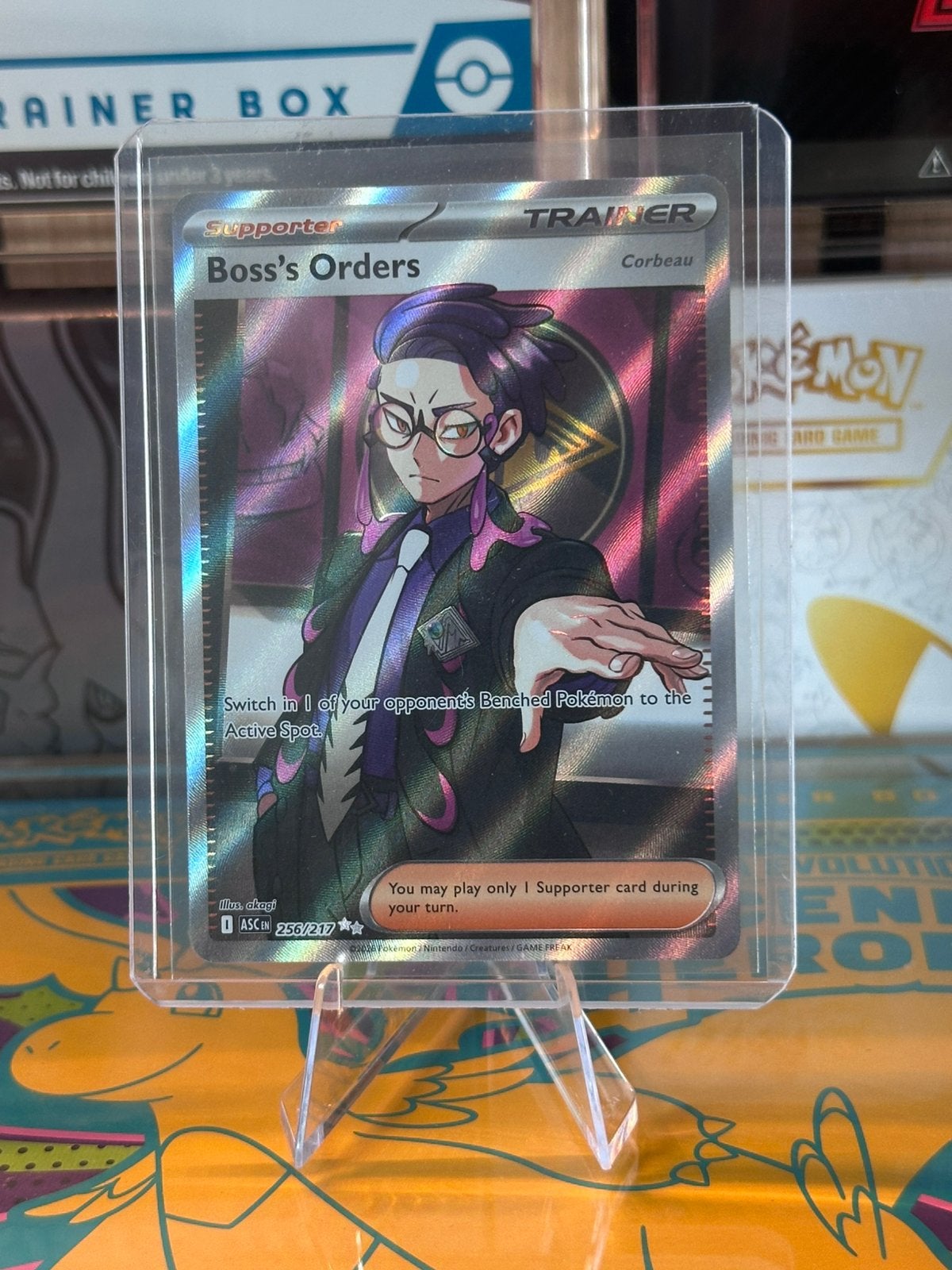 Boss’s Orders 256/217 Pokémon kaart, Ophalen of Verzenden, Zo goed als nieuw