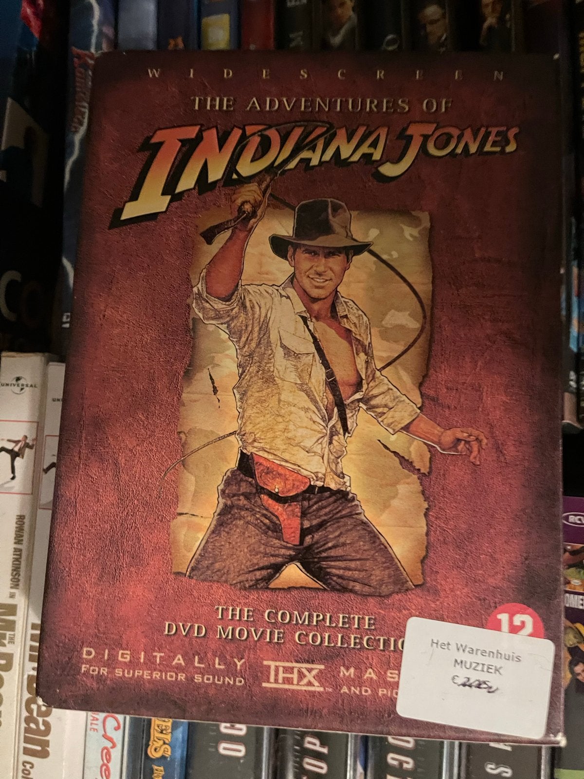Indiana Jones: The Complete DVD Movie Collection (4-disc), Nederlands, Ophalen of Verzenden, Vanaf 12 jaar, Gebruikt
