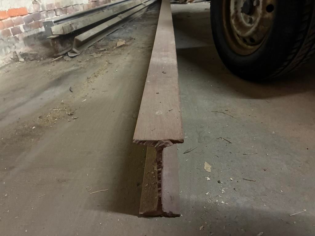 H-Profiel 450cm, Ophalen, Zo goed als nieuw
