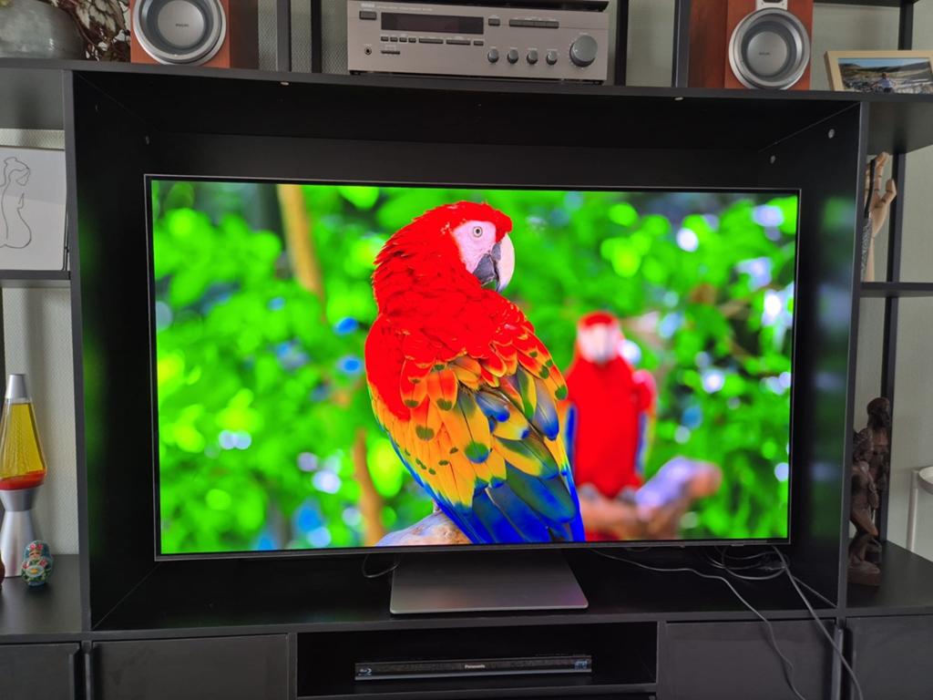 Samsung OLED QE48S93DAE - 1jr garantie – 100Hz – HDR10, Ophalen, OLED, Zo goed als nieuw, 100 Hz