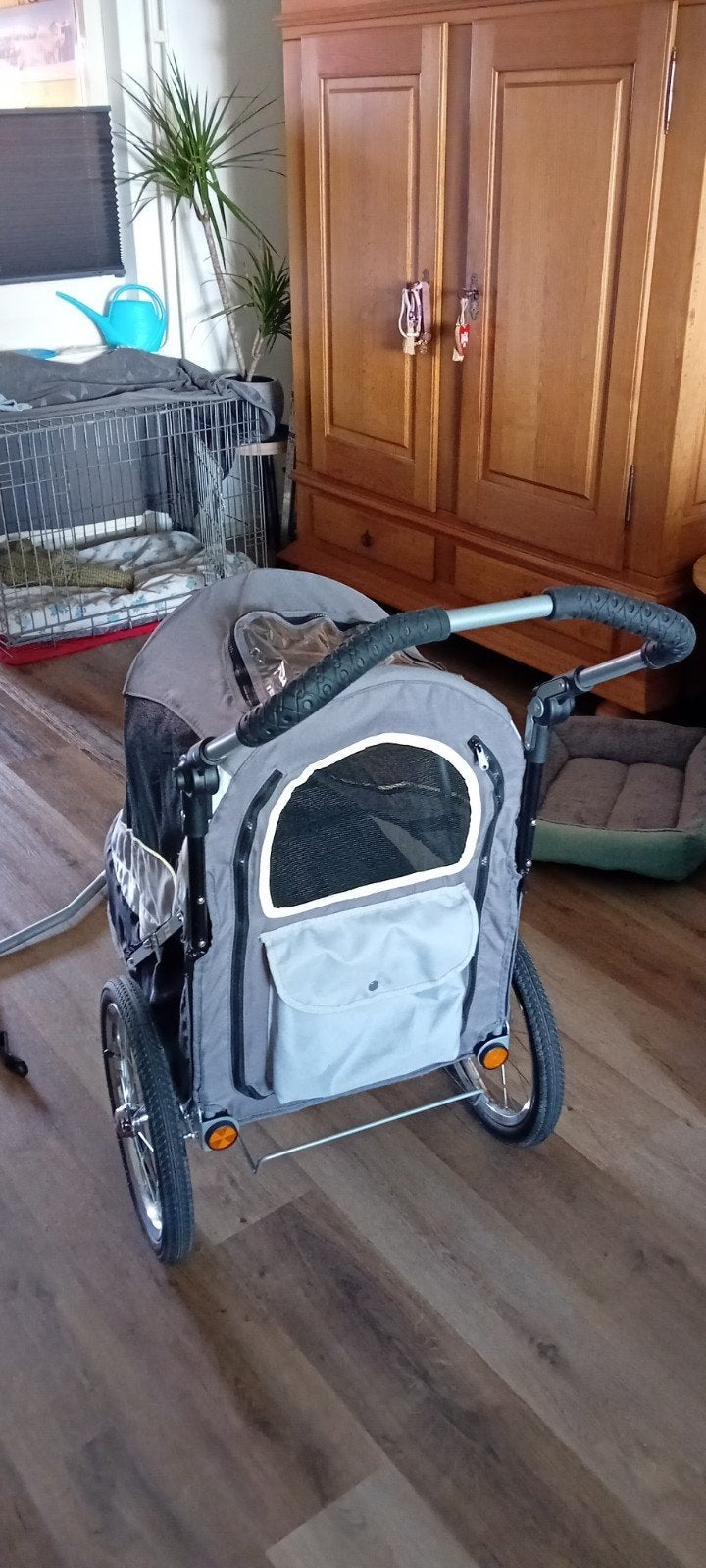 InnoPet Hondenkar/Fietskar - Zo goed als nieuw, Ophalen, Opvouwbaar, 20 tot 40 kg, Zo goed als nieuw
