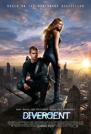 DIVERGENT      filmposter., Rechthoekig Staand, Verzenden, Nieuw, A1 t/m A3