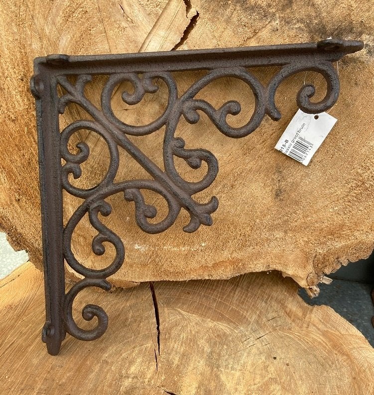 GIETIJZEREN SCHAP DRAGERS CLASSIC GROOT 2 stuks NIEUW, -, -, Nieuw, Ophalen of Verzenden