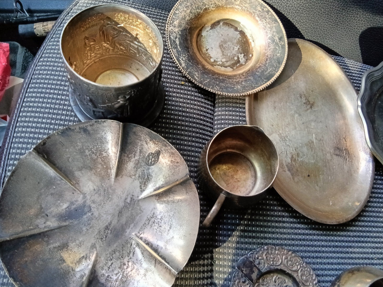 Diverse schalen enz, Ophalen