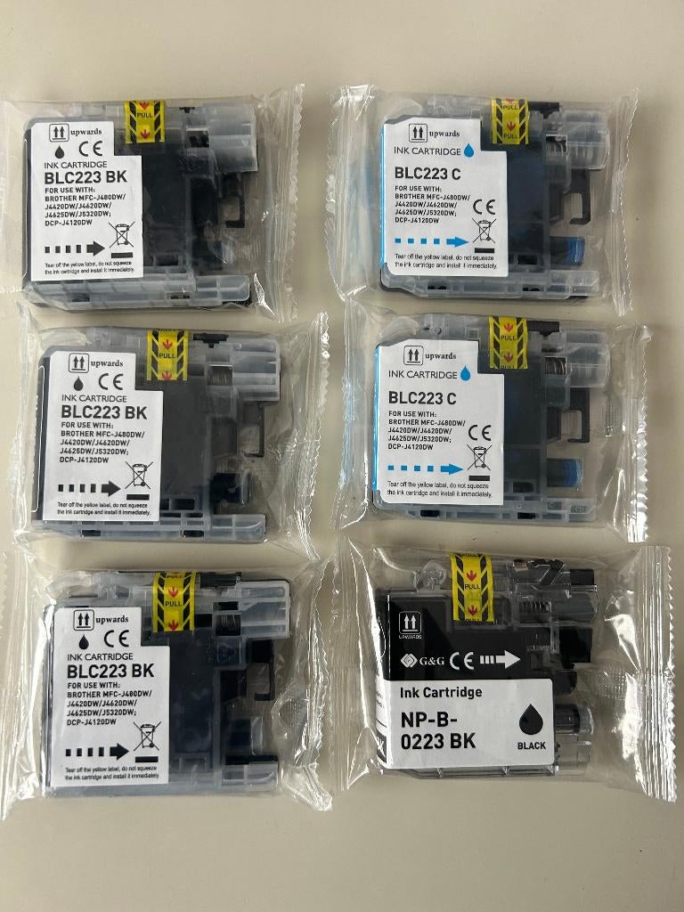 Brother cartridges, Computers en Software, Printerbenodigdheden, Nieuw, Cartridge, Verzenden