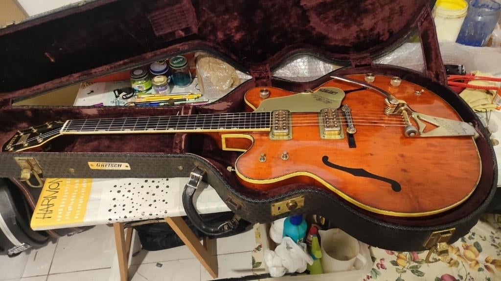 Gretsch Country Gentleman 1971, Muziek en Instrumenten, Ophalen, Gebruikt, Semi-solid body, Overige merken