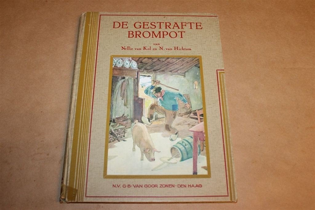 Gestrafte Brompot — Tjeerd Bottema, Sprookjes Vintage 1931, Ophalen of Verzenden, Gelezen, Fictie algemeen