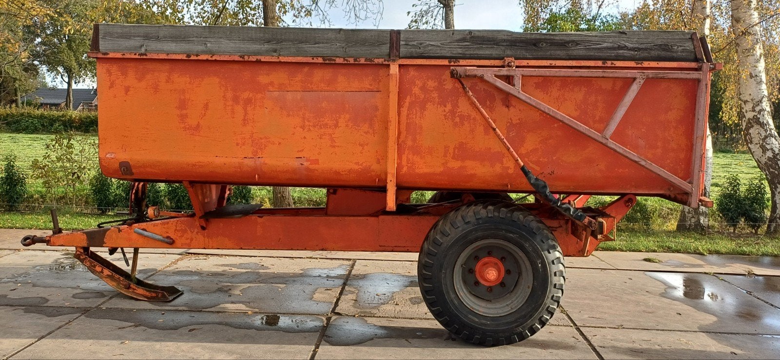 Bav 6 tons kieper kipper kipwagen kiepwagen, Ophalen, Transport
