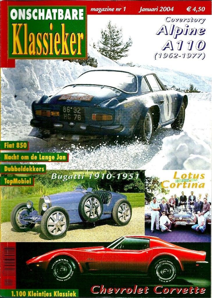 Onschatbare Klassieker reportage Renault Alpine A 110, Ophalen of Verzenden, Gelezen, Renault