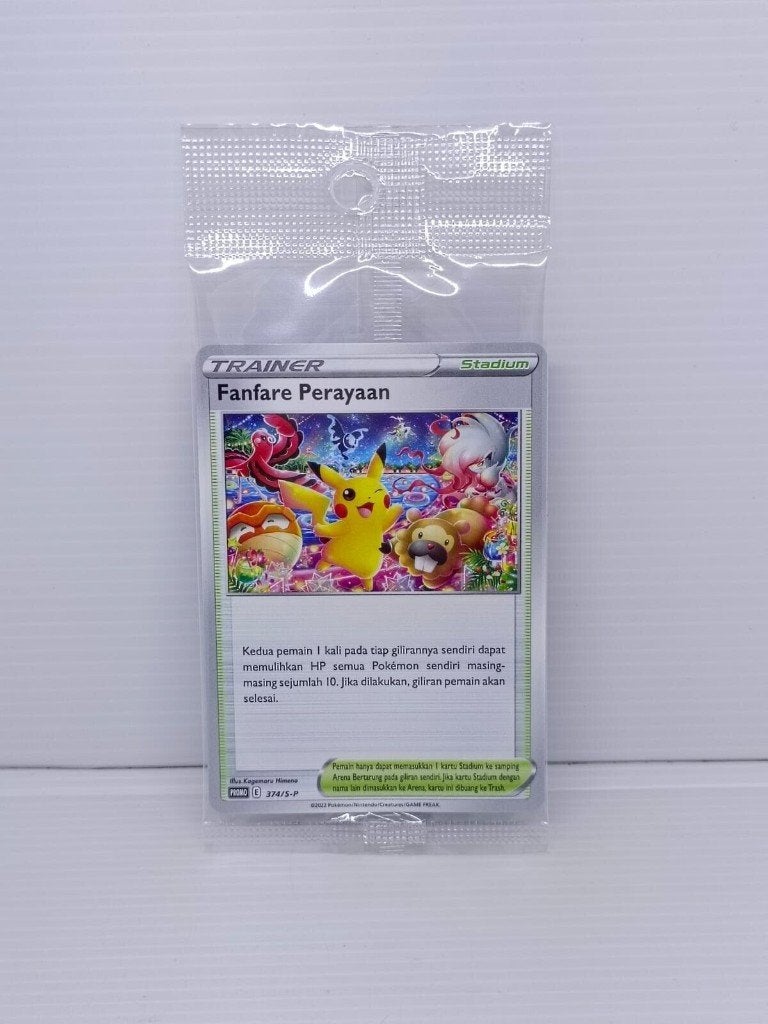 Pokemon Indonesia Festival Jakarta 2024 - Fanfare Perayaan, Ophalen of Verzenden, Nieuw, Losse kaart