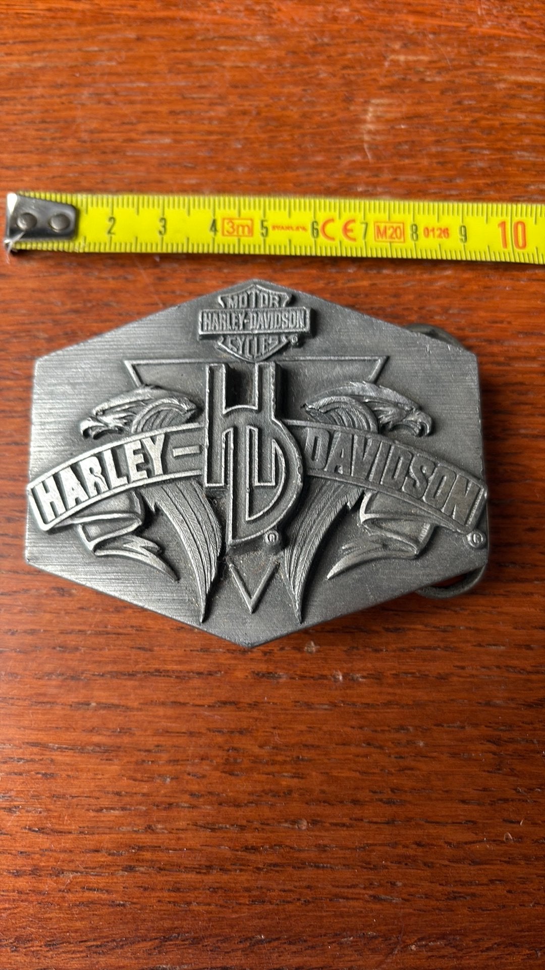 Buckle Riemgesp Harley Davidson, Losse buckle of gesp, Overige kleuren, Minder dan 95 cm, Ophalen of Verzenden