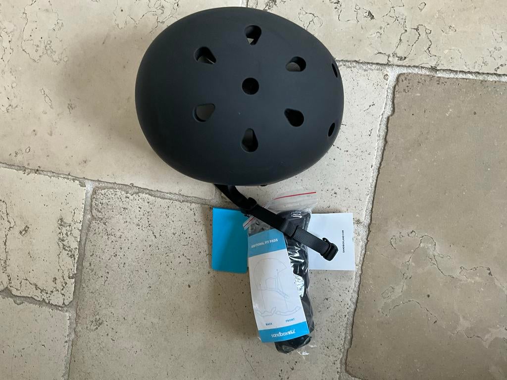 Sandbox helm mat zwart, Ophalen of Verzenden, Nieuw