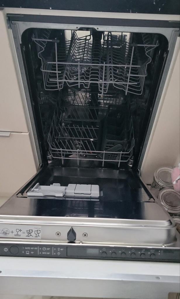 Ikea Vaatwasser 45 cm, Witgoed en Apparatuur, Vaatwasmachines, Ophalen, Inbouw, Minder dan 85 cm