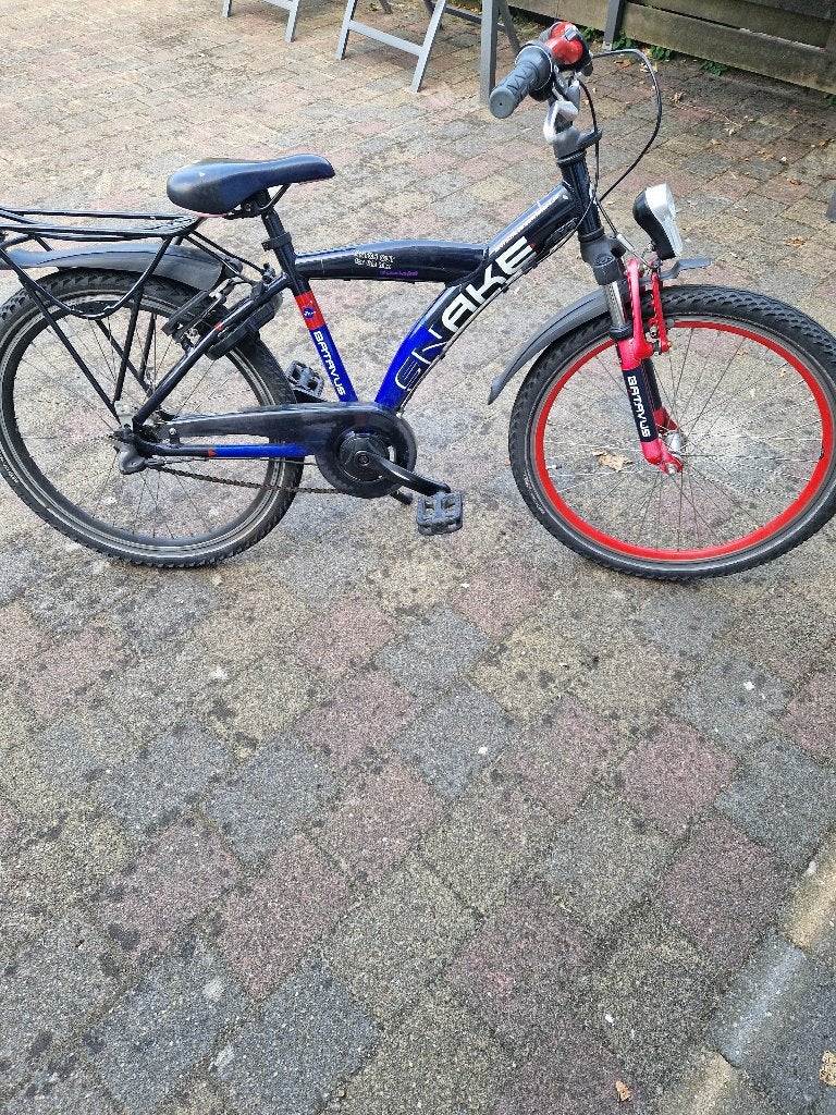 Batavus snake 24 inch, Fietsen en Brommers, Ophalen, Gebruikt, 24 inch, Handrem