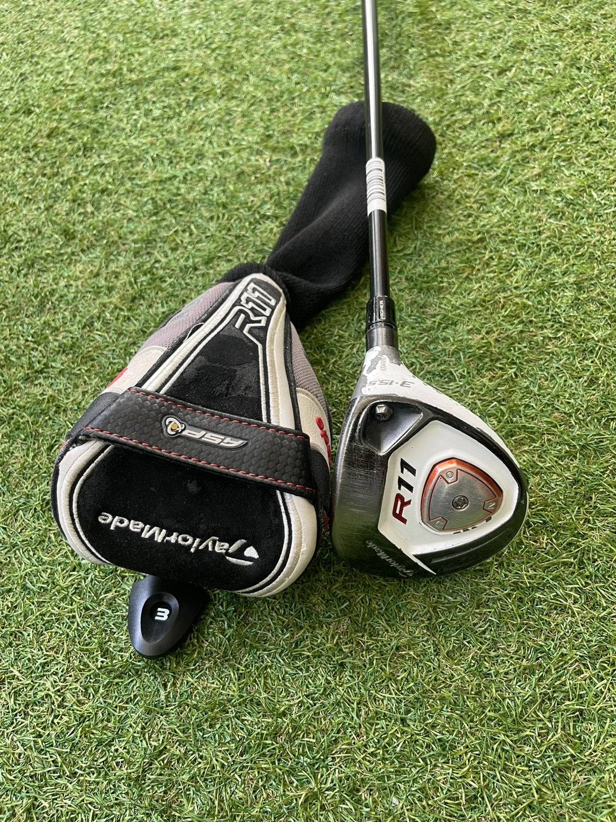 TaylorMade R11 wood 3 (stiff), Sport en Fitness, Golf, Overige merken, Gebruikt, -, -