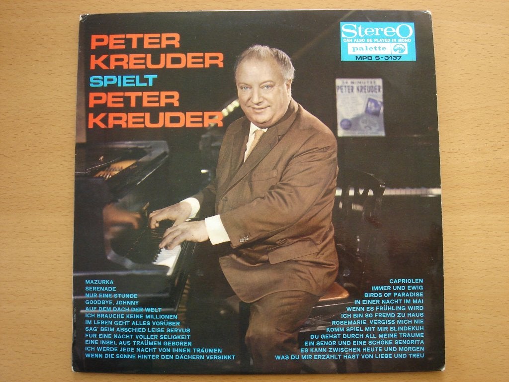LP Peter Kreuder spielt Peter Kreuder – MPB S-3137, Ophalen of Verzenden, Gebruikt, 12 inch, LP