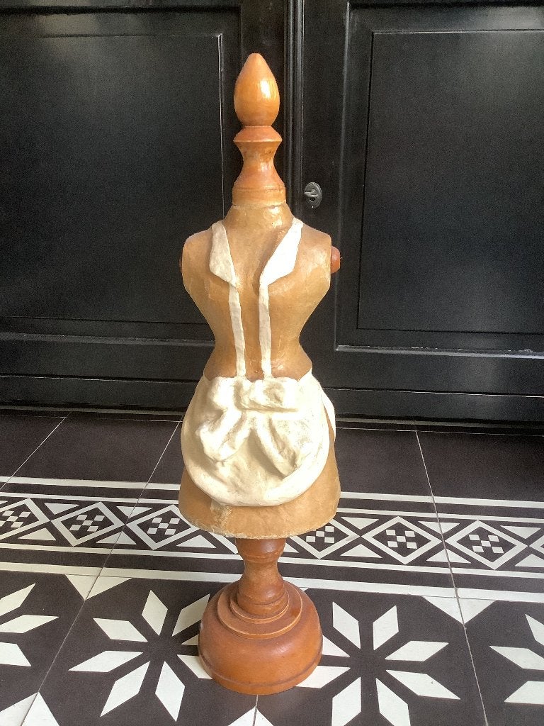 Paspop, Brocante, Beige, Ophalen of Verzenden, Zo goed als nieuw