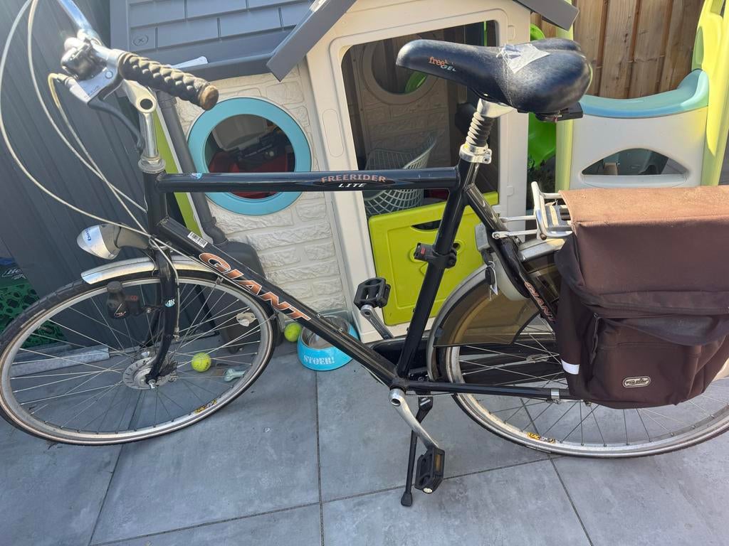 Giant Freerider Lite stadsfiets met fietstassen, Ophalen, Gebruikt, Giant, Versnellingen