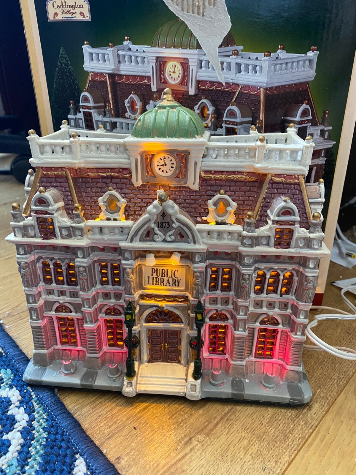 Lemax Bibliotheek, Diversen, Kerst, Ophalen of Verzenden, Zo goed als nieuw