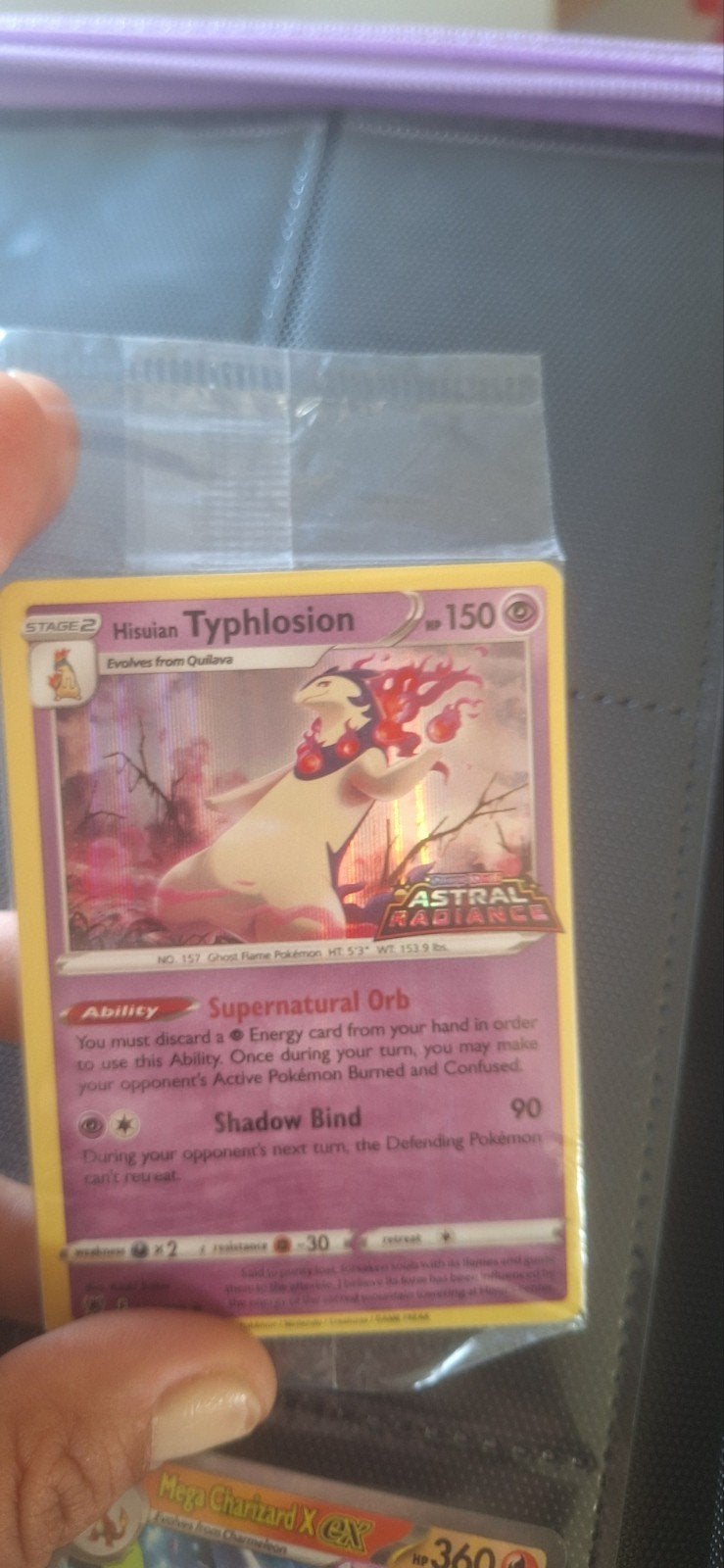 Hisuian Typhlosion Pokémon Kaart - Astral Radiance, Ophalen of Verzenden