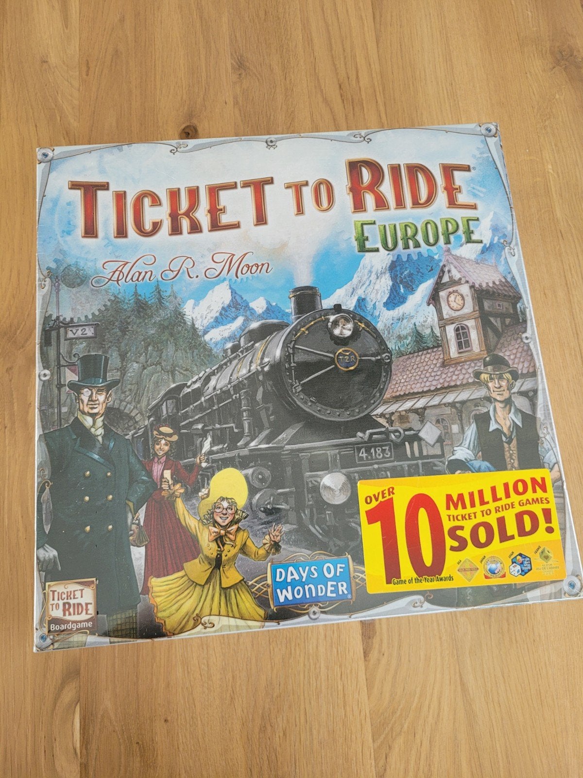 Ticket to Ride Europe Bordspel, Days of Wonder, Nieuw, Ophalen of Verzenden, Een of twee spelers