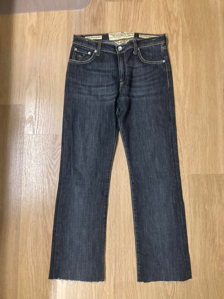 Jacob Cöhen Style 710 jeans - 30 - Donkerblauw Grijs - Patch, Blauw, Zo goed als nieuw, W30 - W32 (confectie 38/40), Jacob cohen