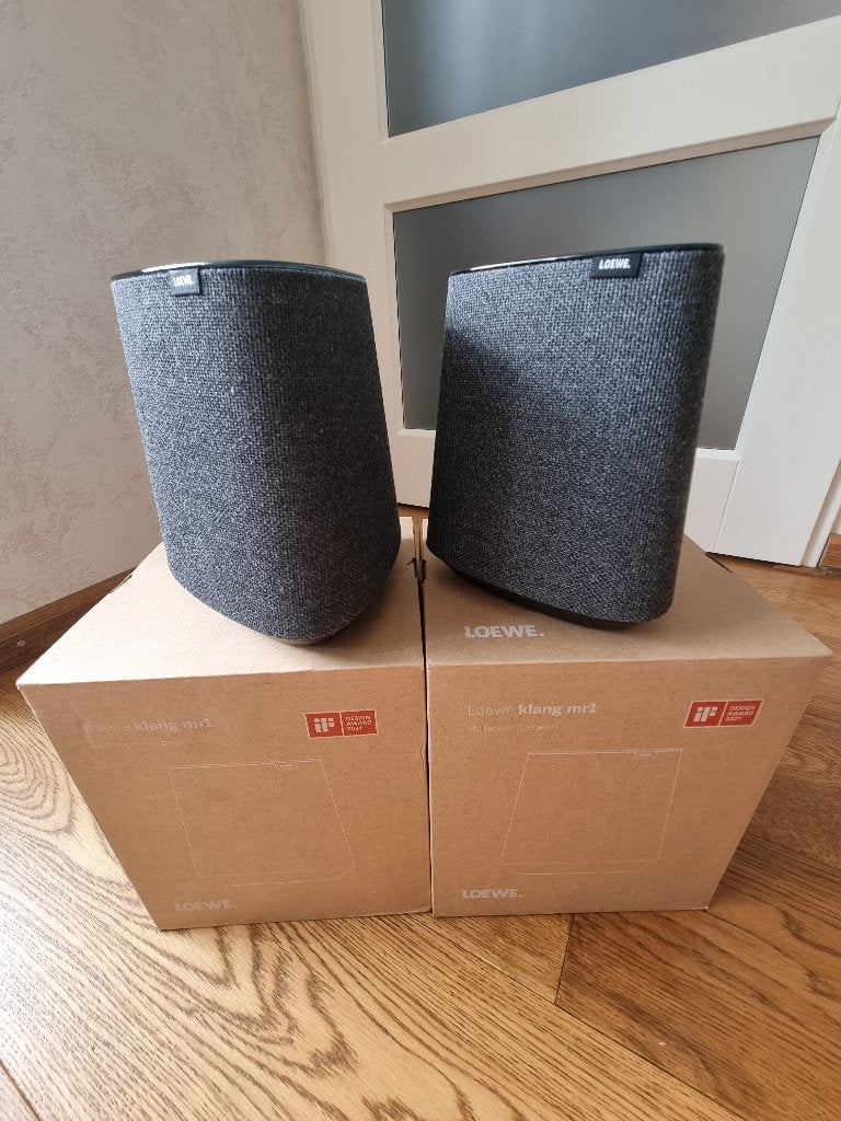 Set Nieuwe Loewe Klang MR1 multiroom speakers, Audio, Tv en Foto, Luidsprekers, Ophalen of Verzenden, Nieuw, Minder dan 60 watt