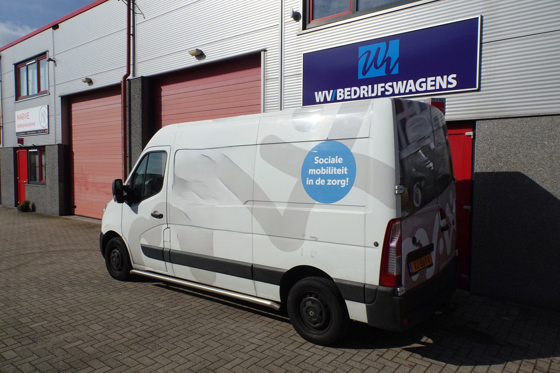 Renault Master T35 2.3 dCi L2H2 3 zits airco (bj 2014), Euro 5, Stof, Gebruikt, Renault