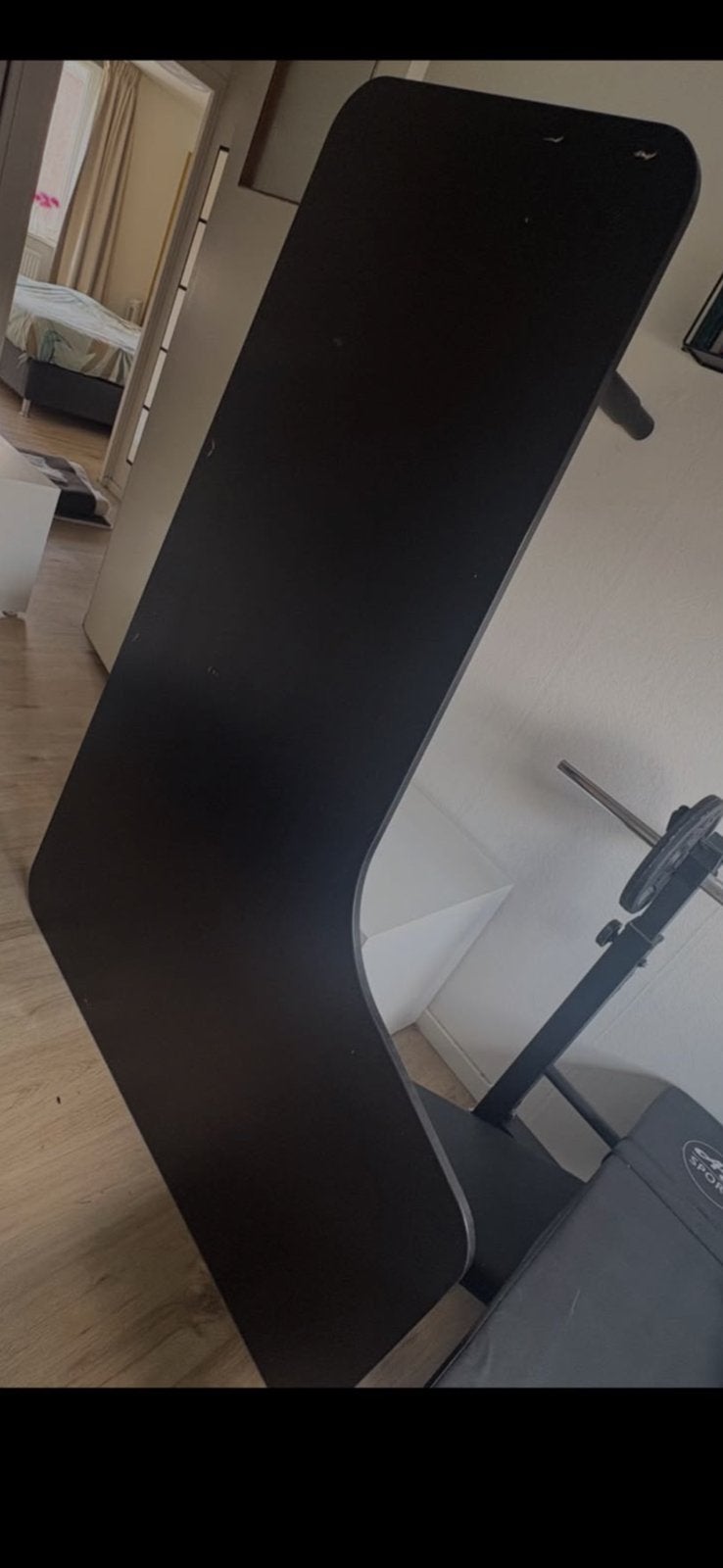 HoekBureau BEKANT ikea zwart, Huis en Inrichting, Ophalen, Zo goed als nieuw