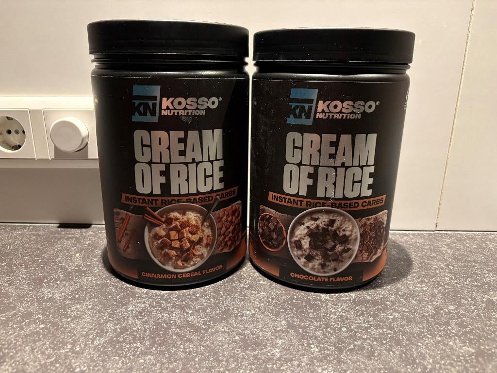 Kosso cream of rice (rijstpudding), Ophalen of Verzenden, Zo goed als nieuw, Overige typen