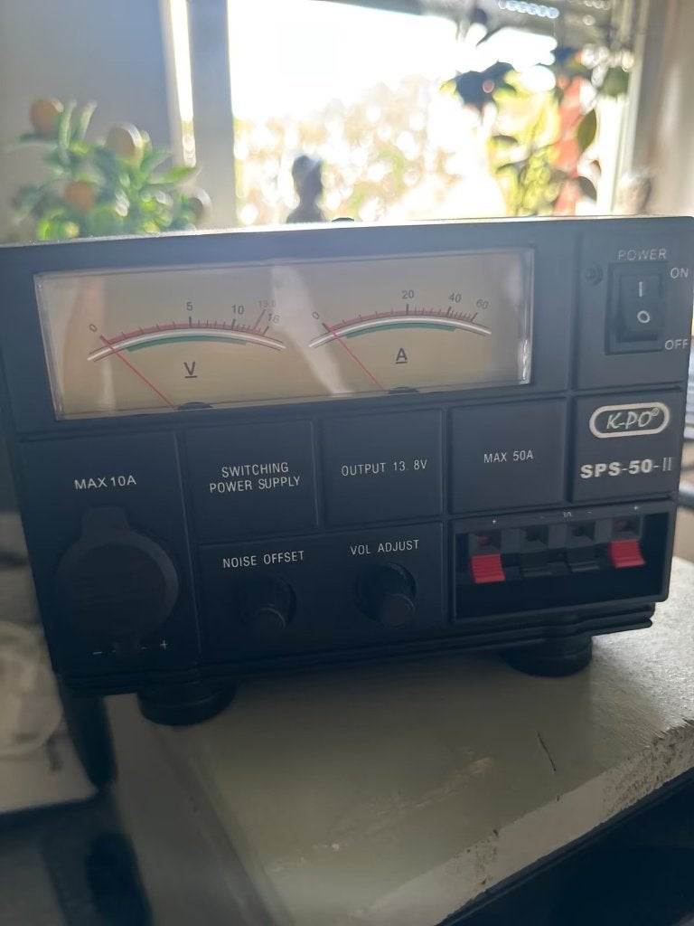 50 / 55 Ampere voeding, Ophalen of Verzenden, Gebruikt