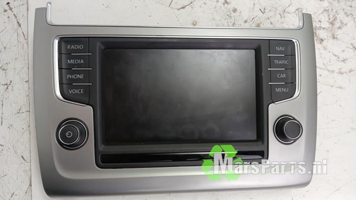 Navigatie Display van een Volkswagen Polo, Gebruikt, -, Volkswagen, -