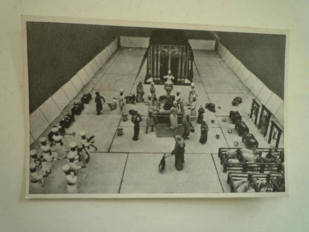 Bijbels Museum van Oudheden Amsterdam Voorhof Tabernakel, Ophalen of Verzenden, Voor 1920, Noord-Holland