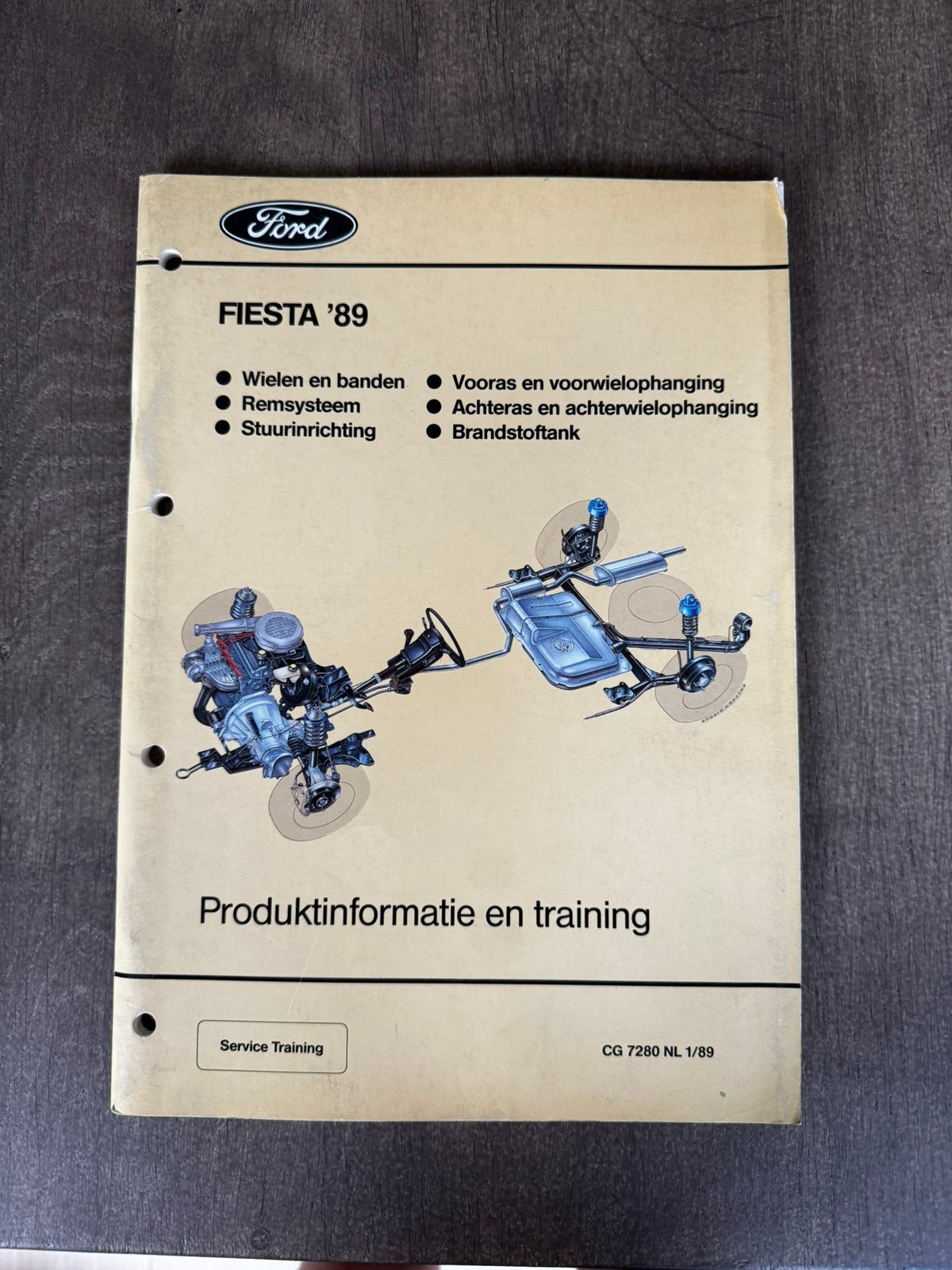 Werkplaatsboek Fiesta mk3, Ophalen of Verzenden