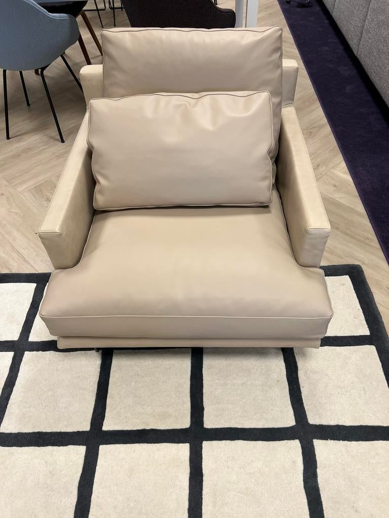 Linteloo fauteuil George, Huis en Inrichting, Banken | Sofa's en Chaises Longues, Ophalen, Eenpersoons, 75 tot 100 cm, Zo goed als nieuw