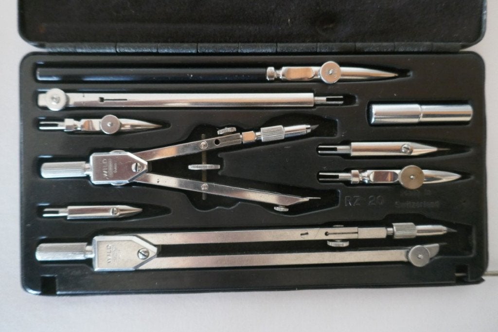 Vintage Wild tekenset, Antiek en Kunst, Antiek | Gereedschap en Instrumenten, Ophalen of Verzenden
