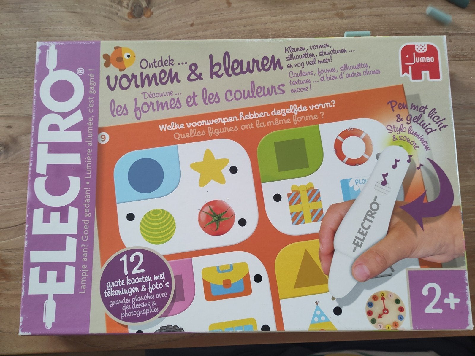Jumbo Electro Ontdek Vormen & Kleuren Educatief Spel, Kinderen en Baby's, Speelgoed | Educatief en Creatief, Ophalen of Verzenden