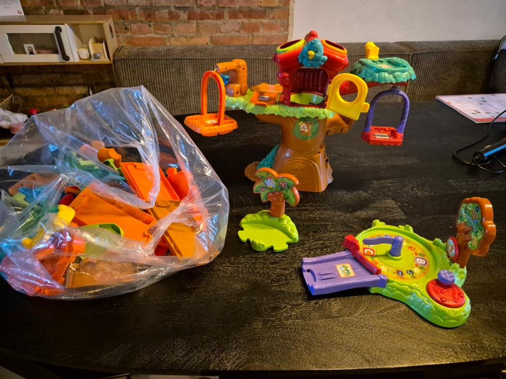 VTech Zoef Zoef Dieren Avonturenbos & Speelset, Ophalen, Zo goed als nieuw, 2 tot 4 jaar