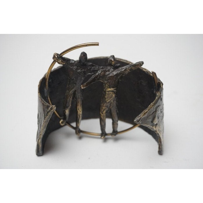 # Artihove Bernadette Leijdekkers. BL, Bescherming verbronsd, Ophalen of Verzenden, Brons, Beeld