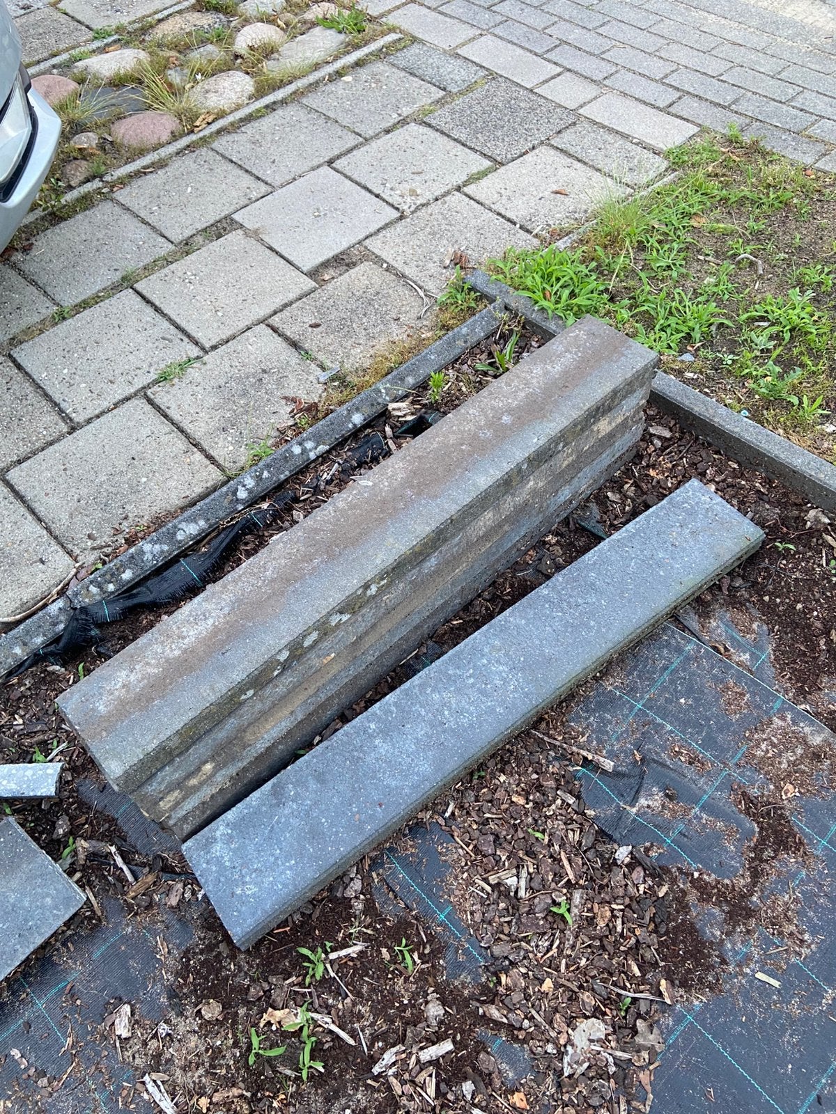 5 opsluitbanden. 100x15x5, Tuin en Terras, Bielzen en Borders, Ophalen, Zo goed als nieuw, 100 tot 200 cm, Minder dan 25 cm