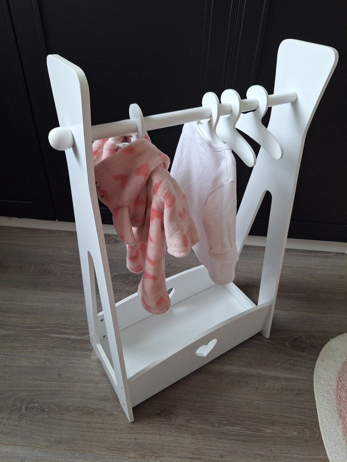 Schoenen- kledingrek voor poppenkleertjes Bandits&Angels, Ophalen, Gebruikt, Overige typen