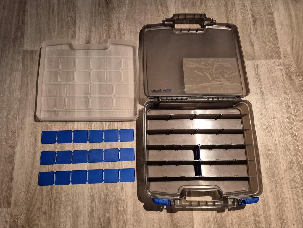 Zo goed als nieuwe flambeau zerust max rigging box kunstaas, Watersport en Boten, Hengelsport | Roofvissen, Zo goed als nieuw