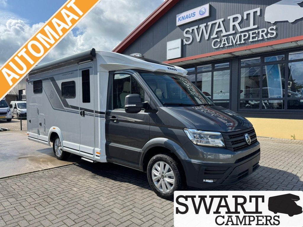 Knaus Van TI VW 640 MEG Vansation, Crafter 163 pk automaat, Caravans en Kamperen, Campers, Automaat, Standaard zit, Koelkast, Tot en met 2